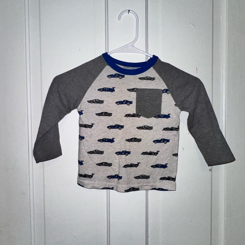 Garanimals Blue and Gray Toddler Shirt